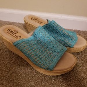 Sbicca wedges size 9
